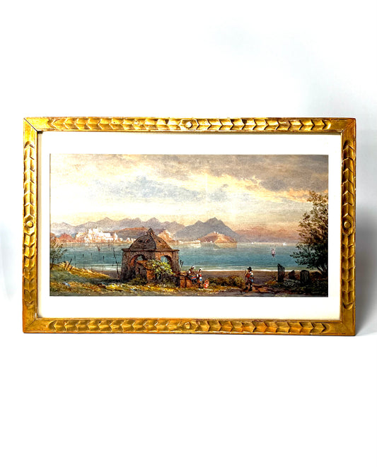 Veranda Watercolor Painting