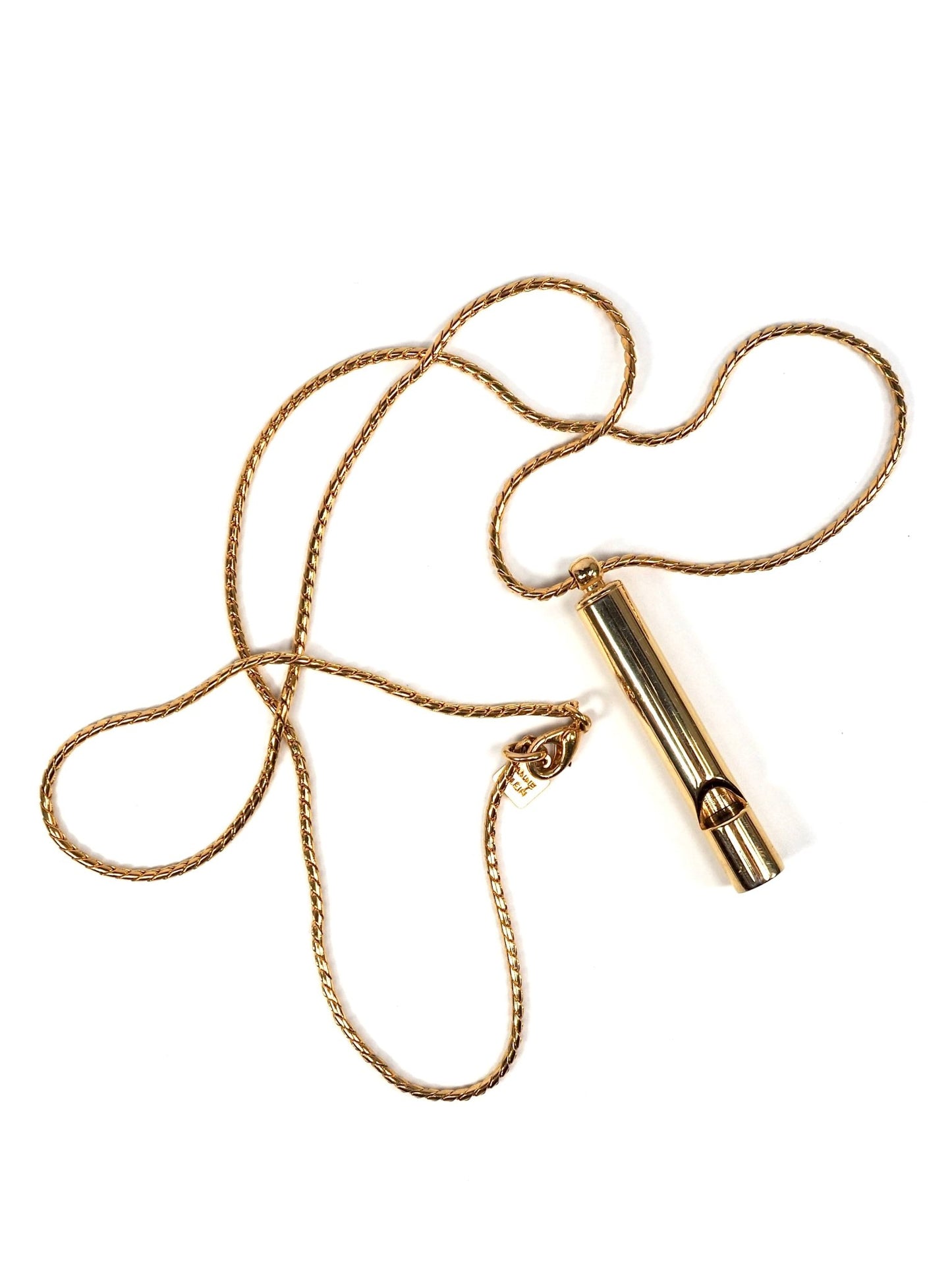 Anne Klein Gold Whistle Extra Long Necklace - Georgie's NYC - Necklaces