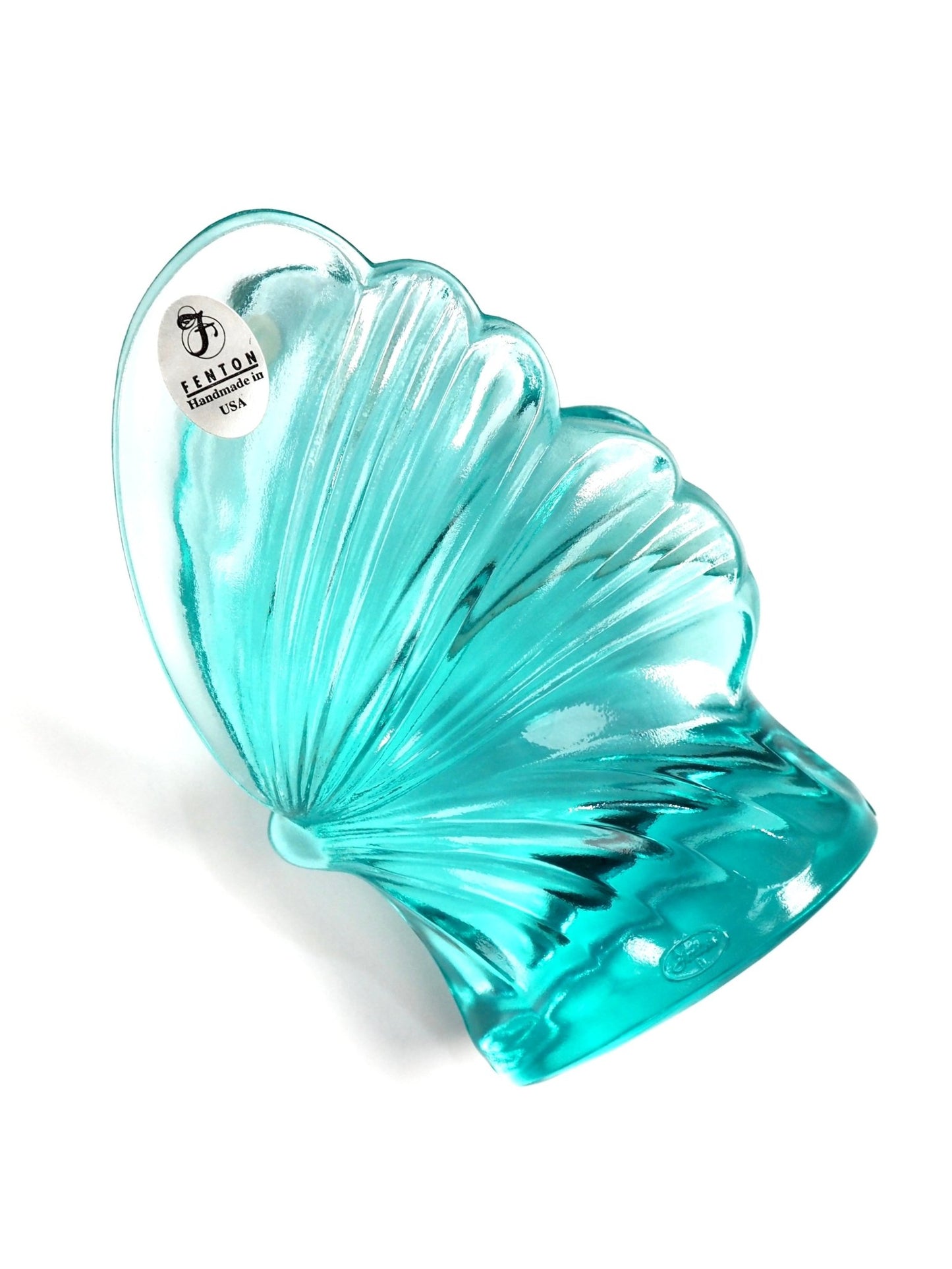 Fenton Aqua Blue Glass Butterfly - Georgie's NYC - Decorative Objects
