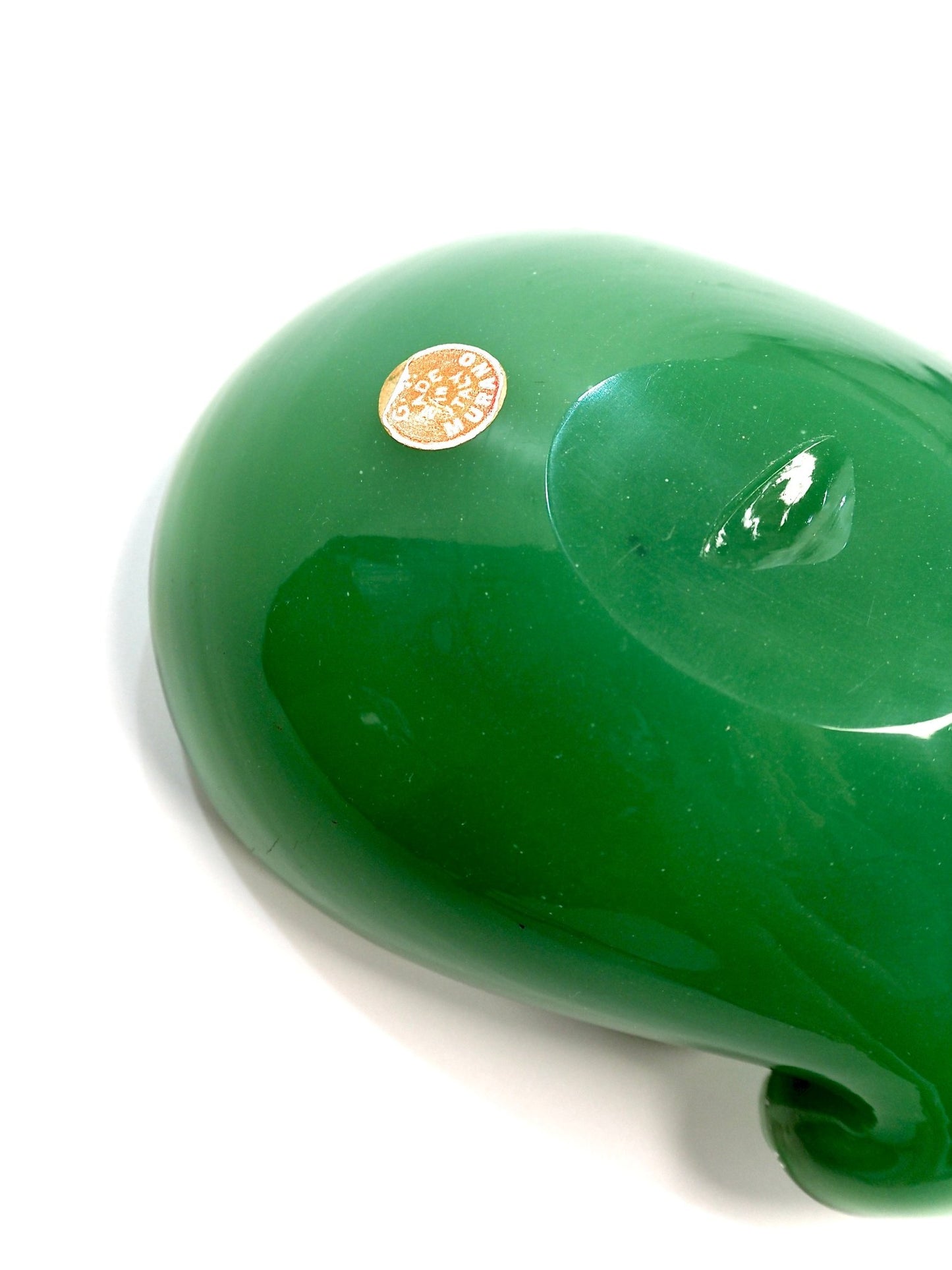 Italian Murano Glass Green Tutti Frutti Bowl - Georgie's NYC - Decorative Bowls