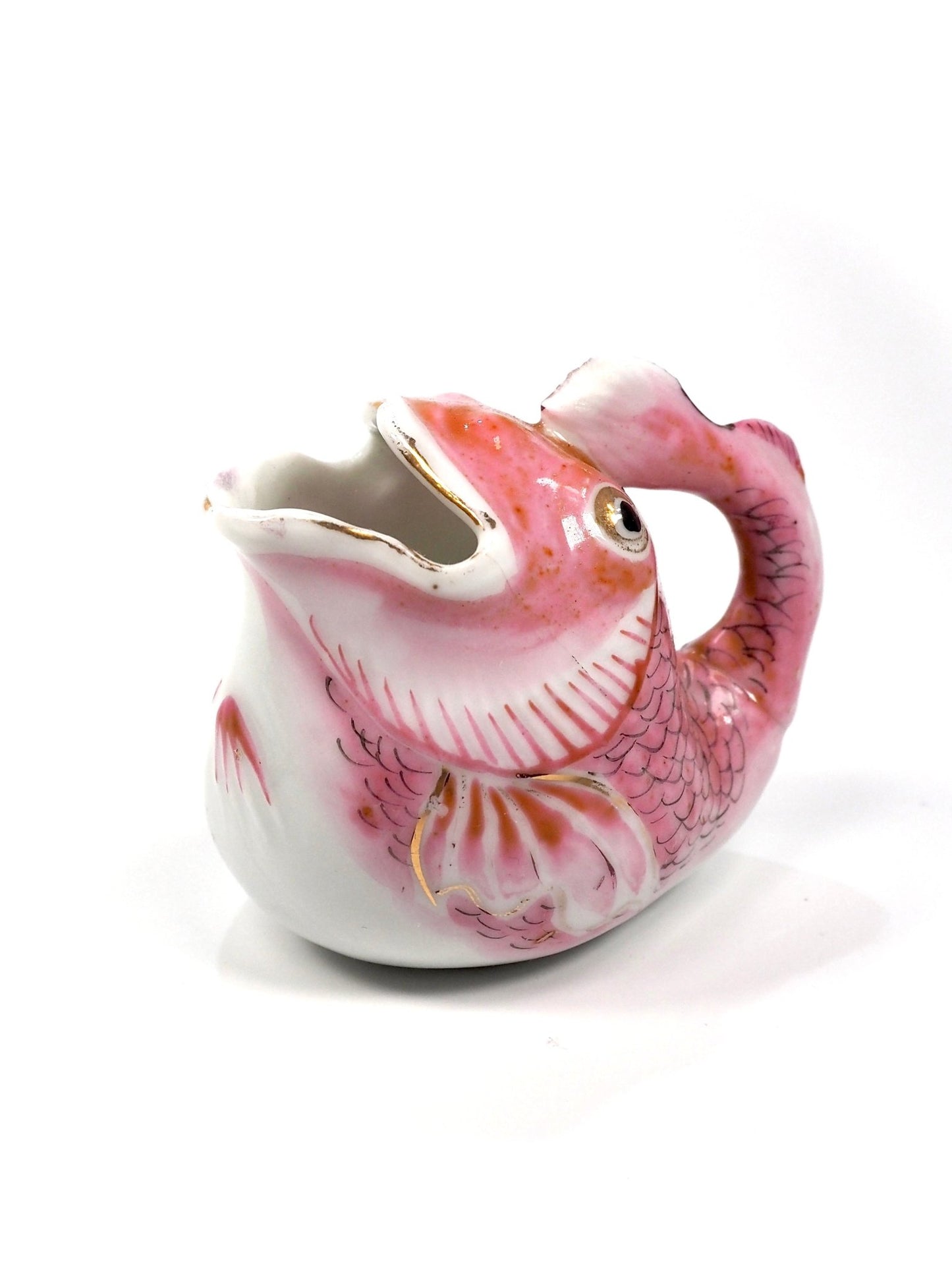 Pink Petite Fish Pitcher - Georgie's NYC - Serving Pitchers & Carafes