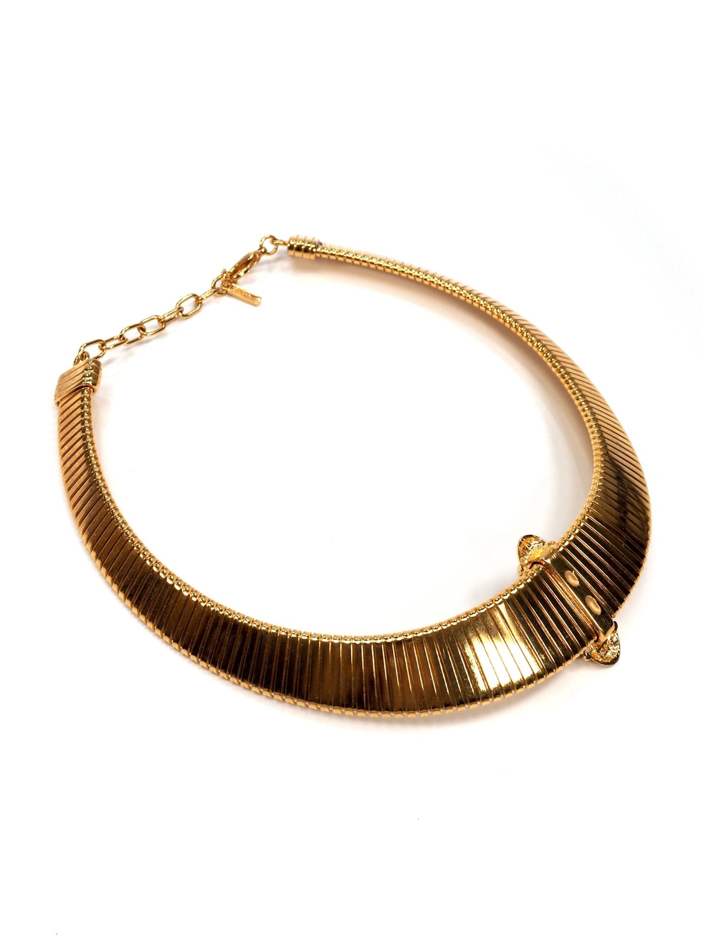 Roman Coin Chunky Gold Snake Chain Choker Necklace - Georgie's NYC - Necklaces