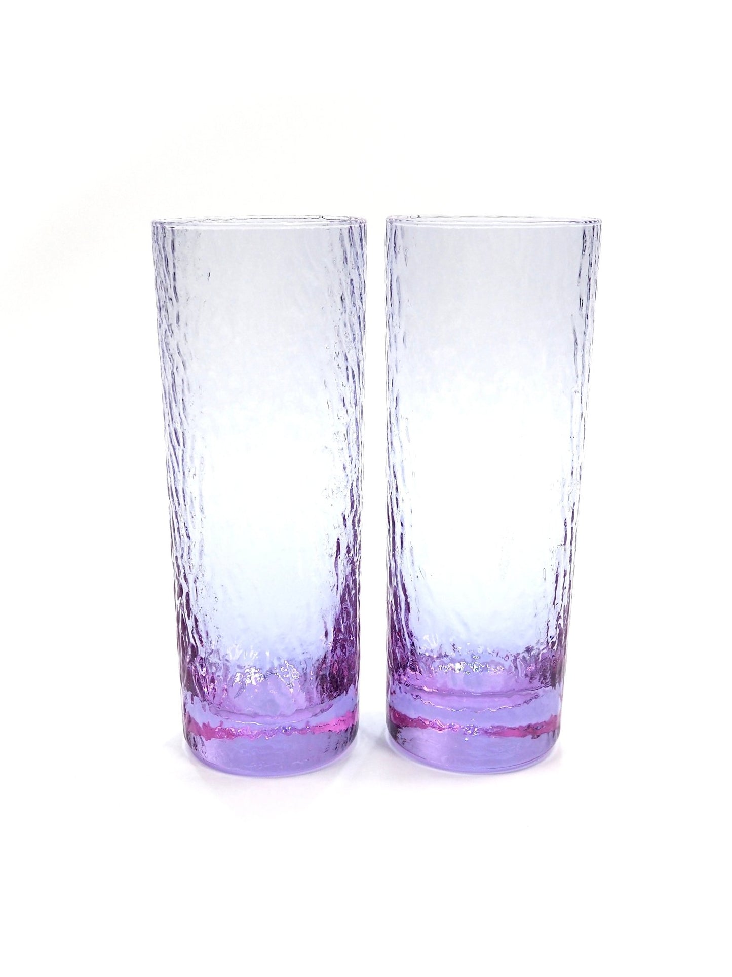 Alexandrite Crackled Highball Drinking Glasses - Georgie's NYC - Drinkware