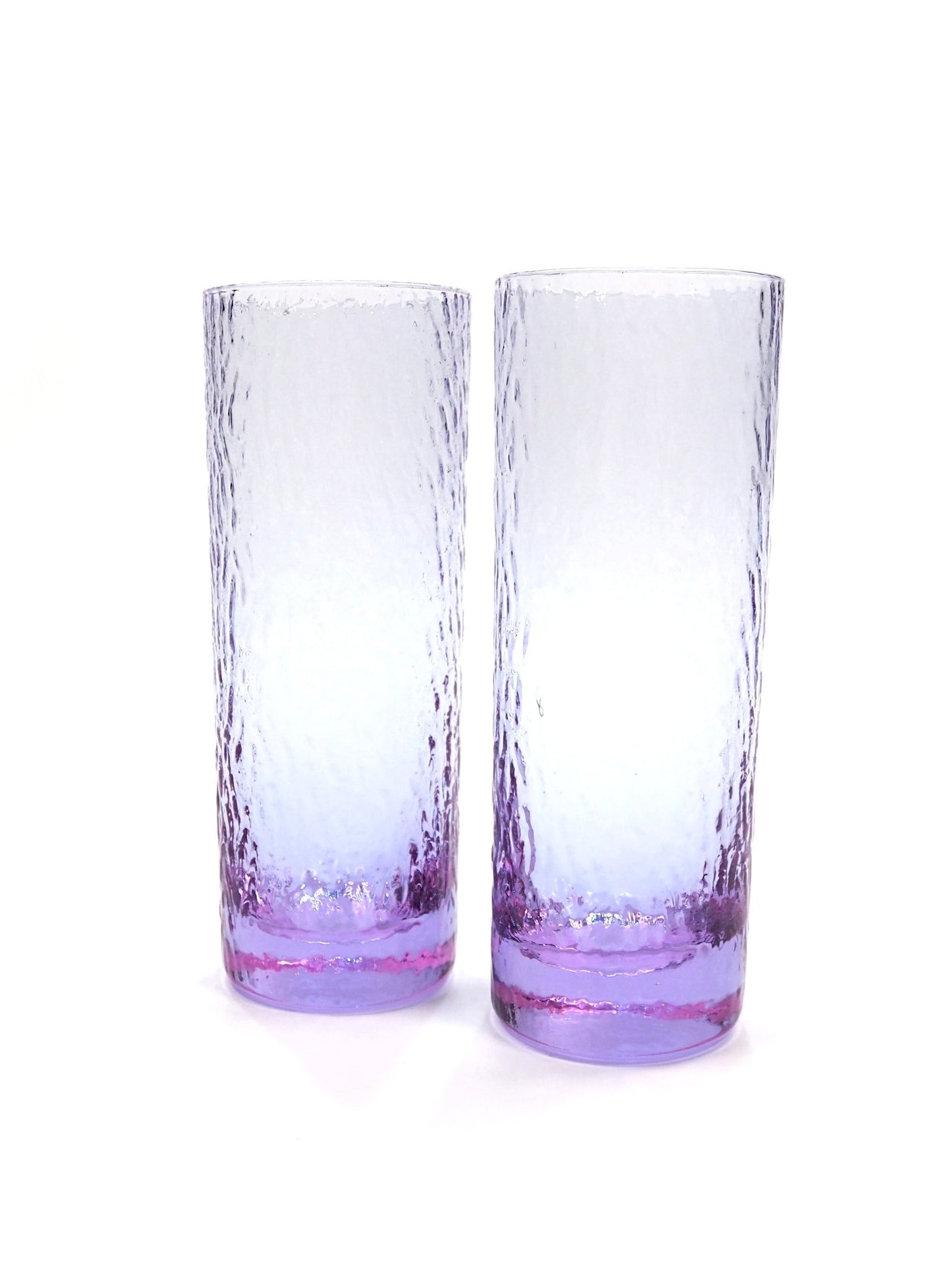 Alexandrite Crackled Highball Drinking Glasses - Georgie's NYC - Drinkware