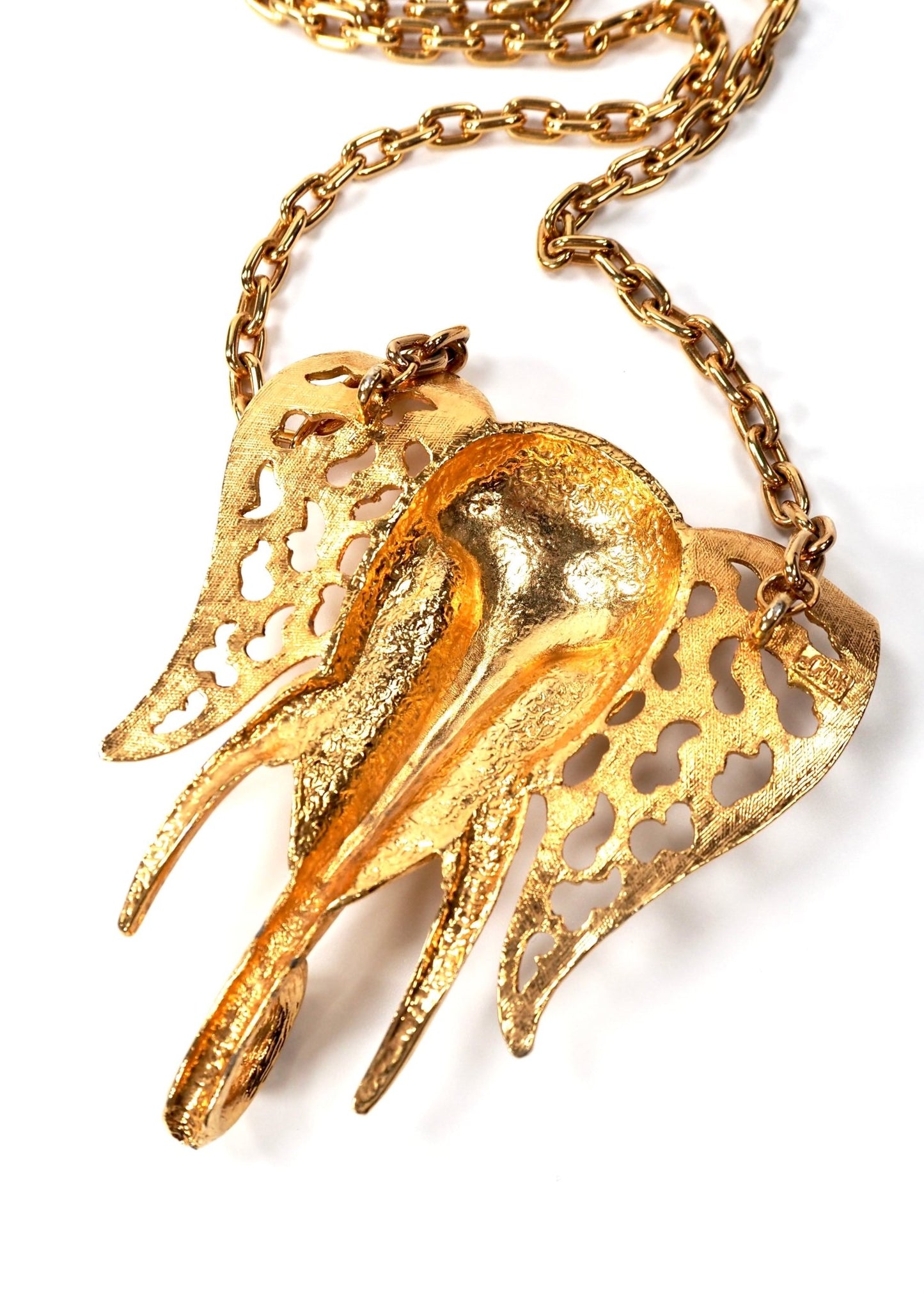Celebrity Gold Elephant Head Statement Necklace - Georgie's NYC - Necklaces