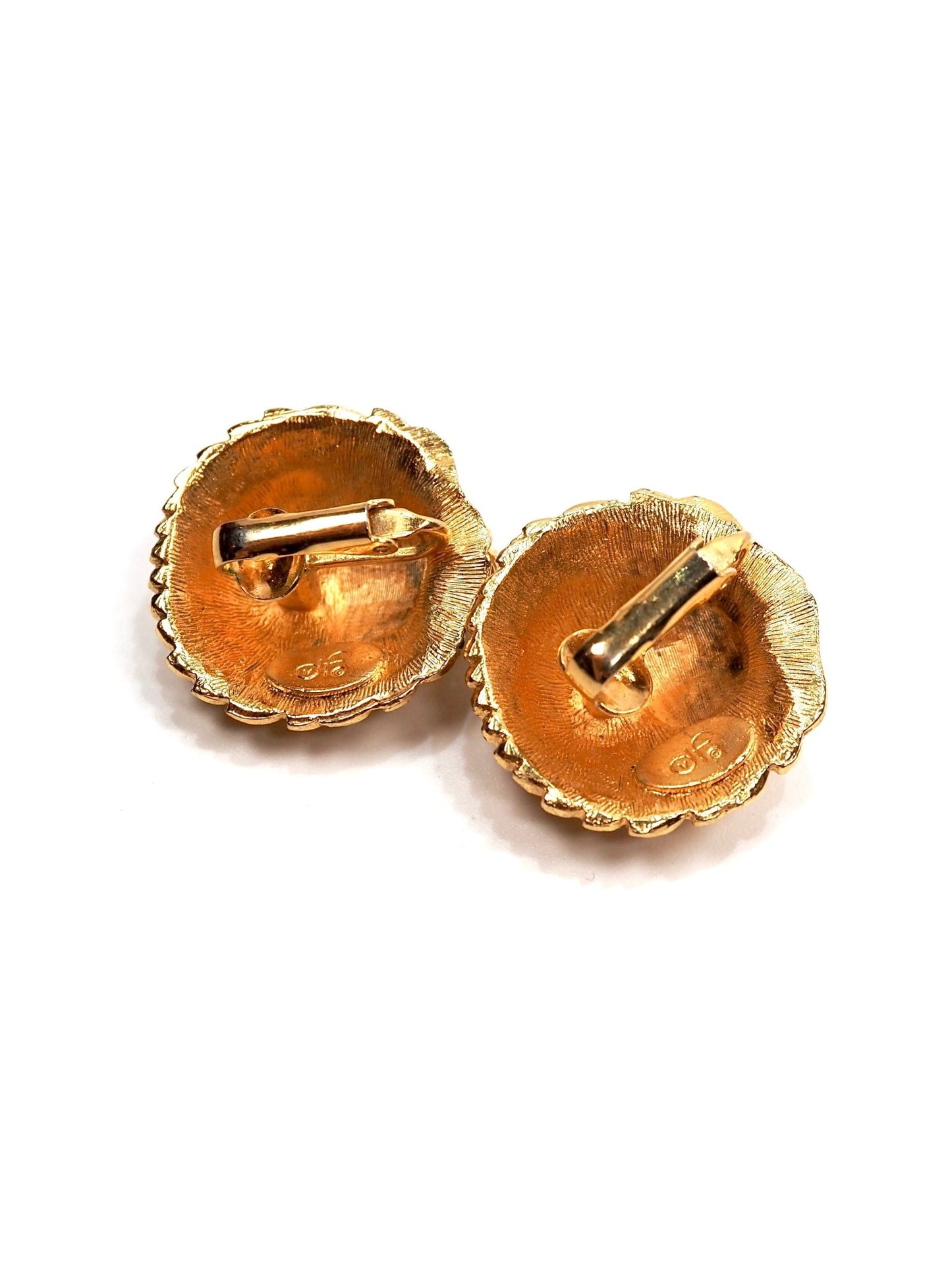 Diane Von Furstenberg Gold Lion Earrings - Georgie's NYC - Earrings