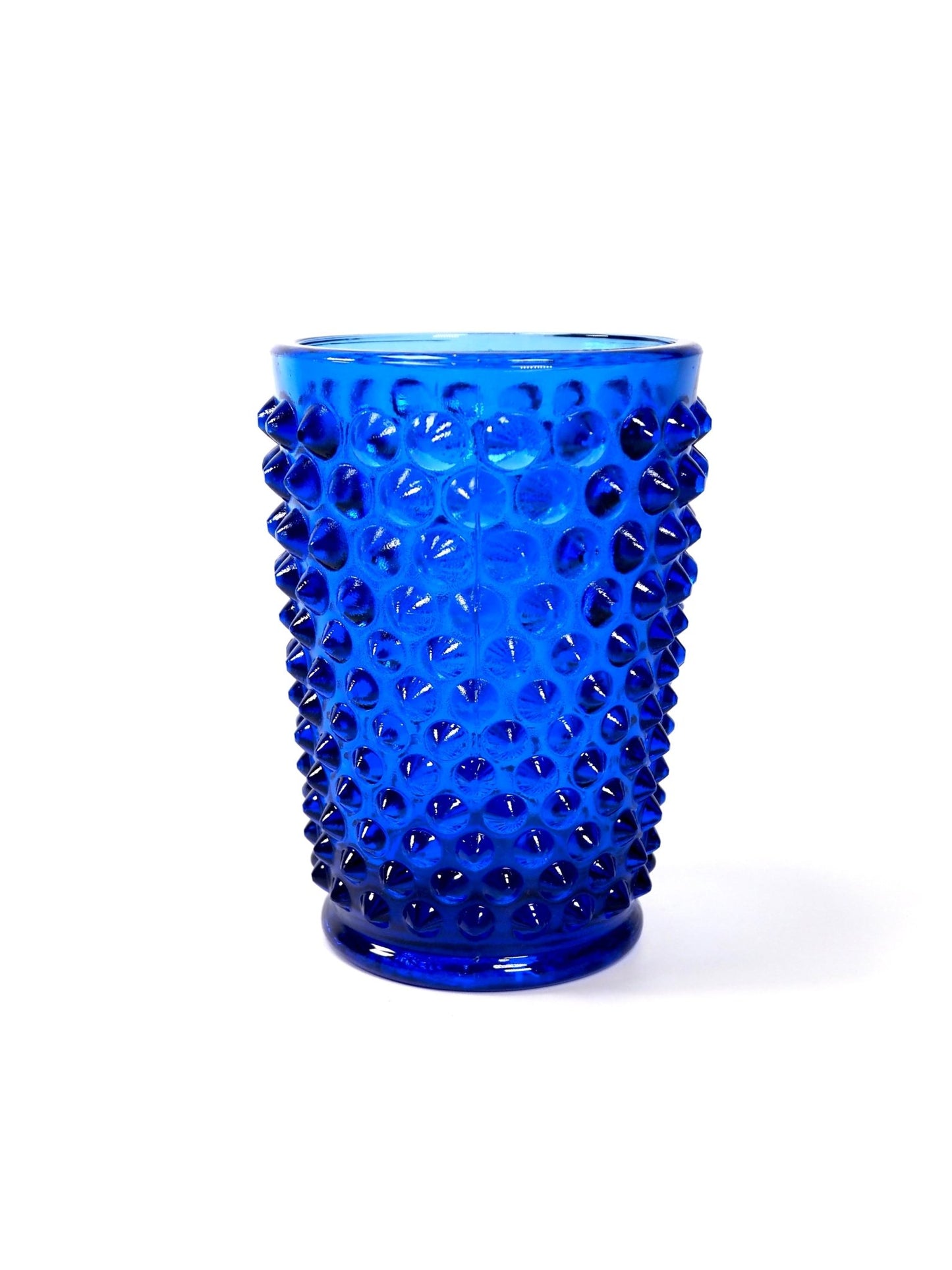 Fenton Cobalt Blue Hobnail Drinking Glasses Set of 4 - Georgie's NYC - Drinkware