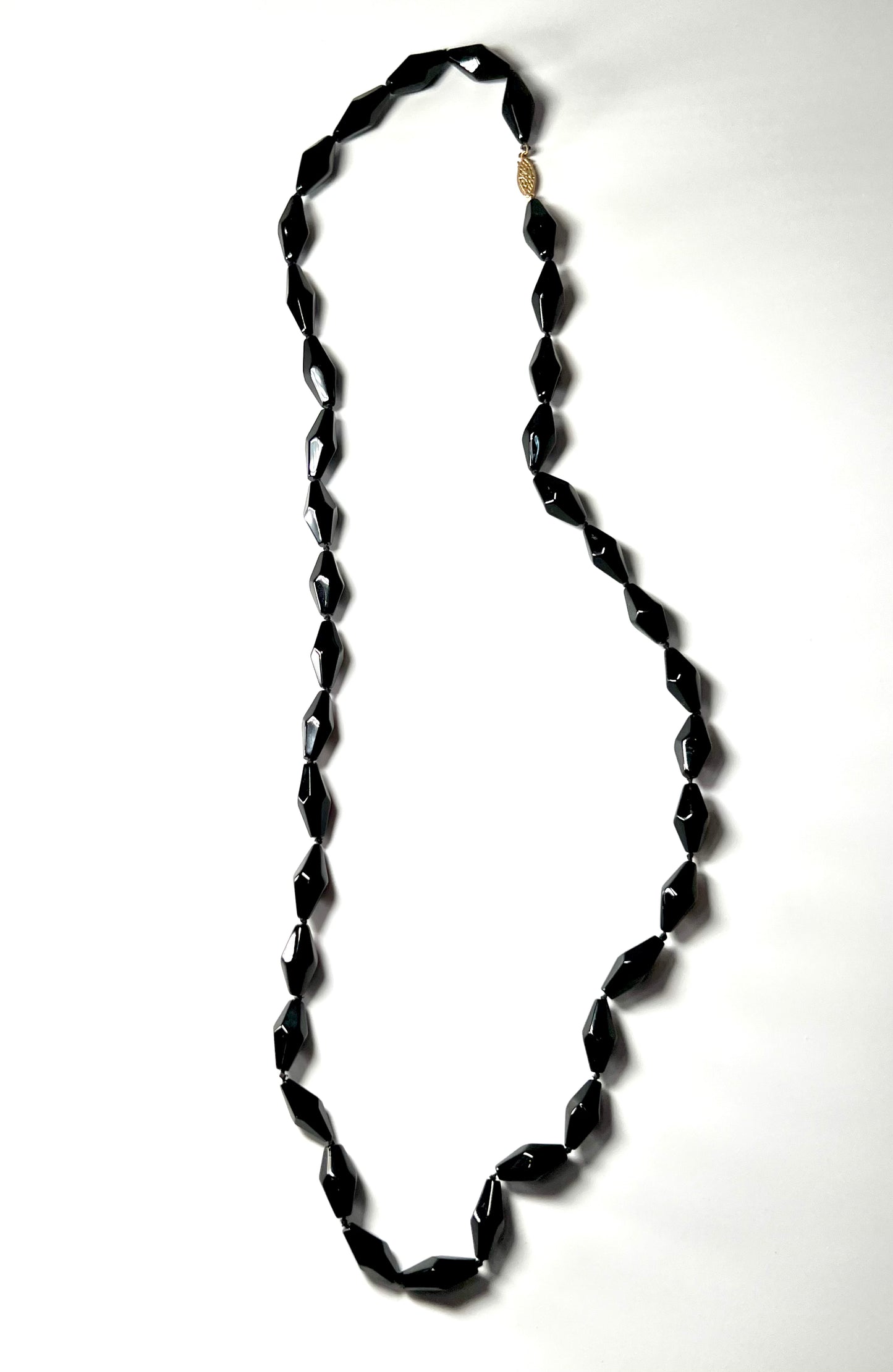 Black Onyx Prism Necklace