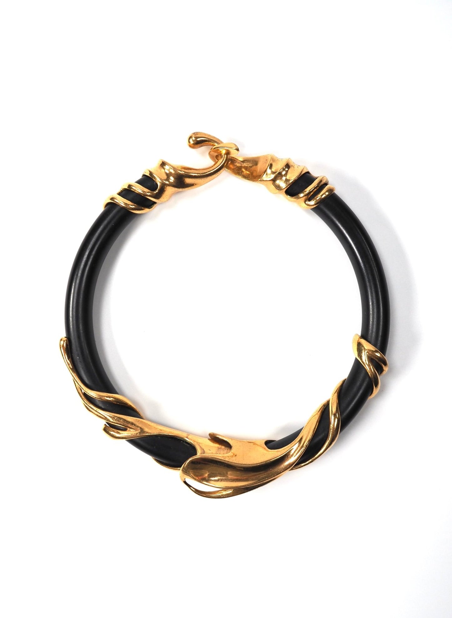 Isabel Canovas Articulated Wood Necklace - Georgie's NYC - Necklaces