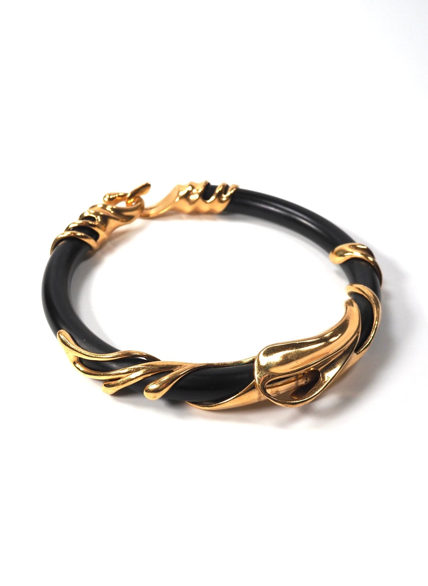Isabel Canovas Articulated Wood Necklace - Georgie's NYC - Necklaces