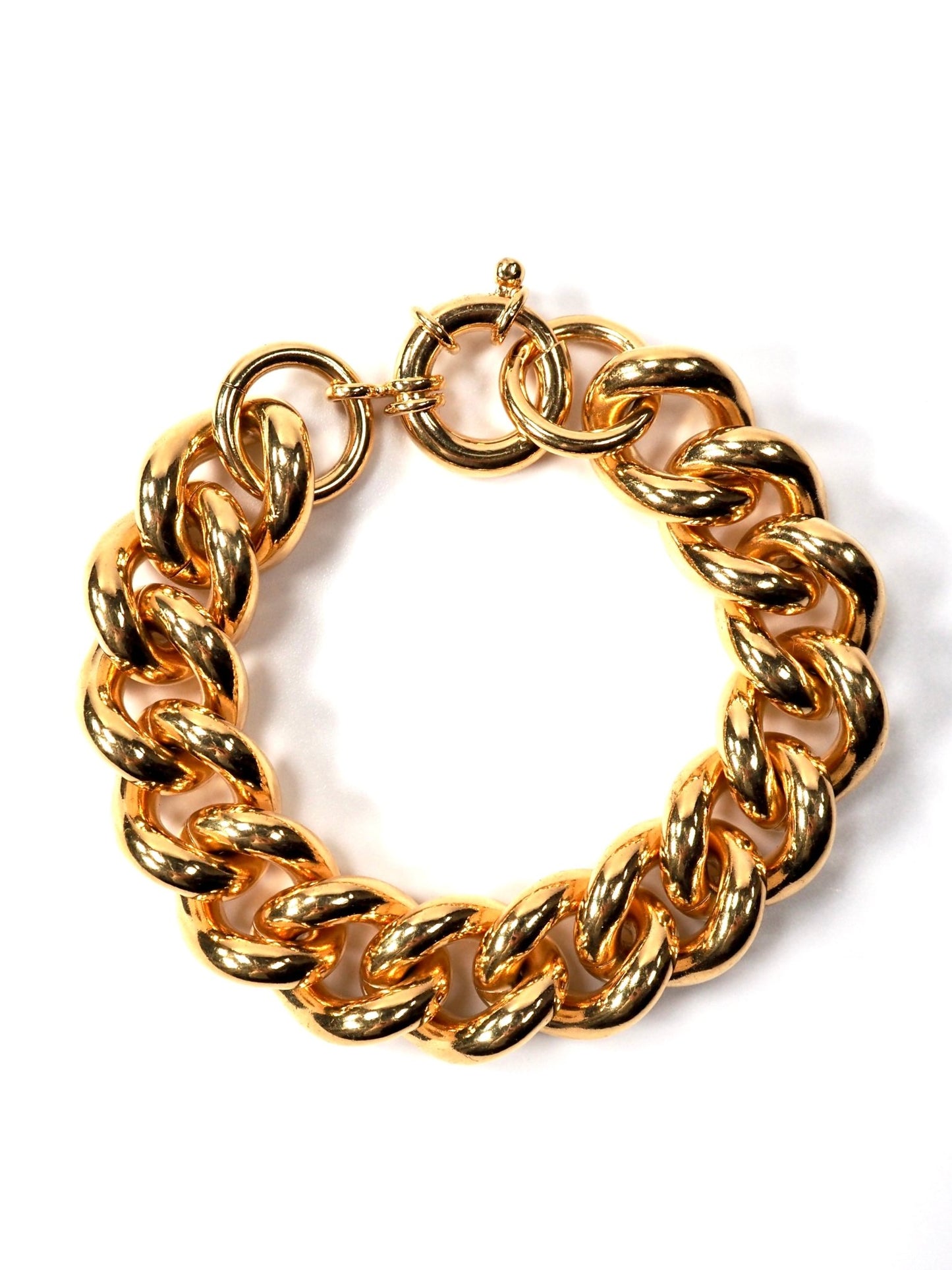 Italian Chunky Chain Link Bracelet - Georgie's NYC - Bracelets