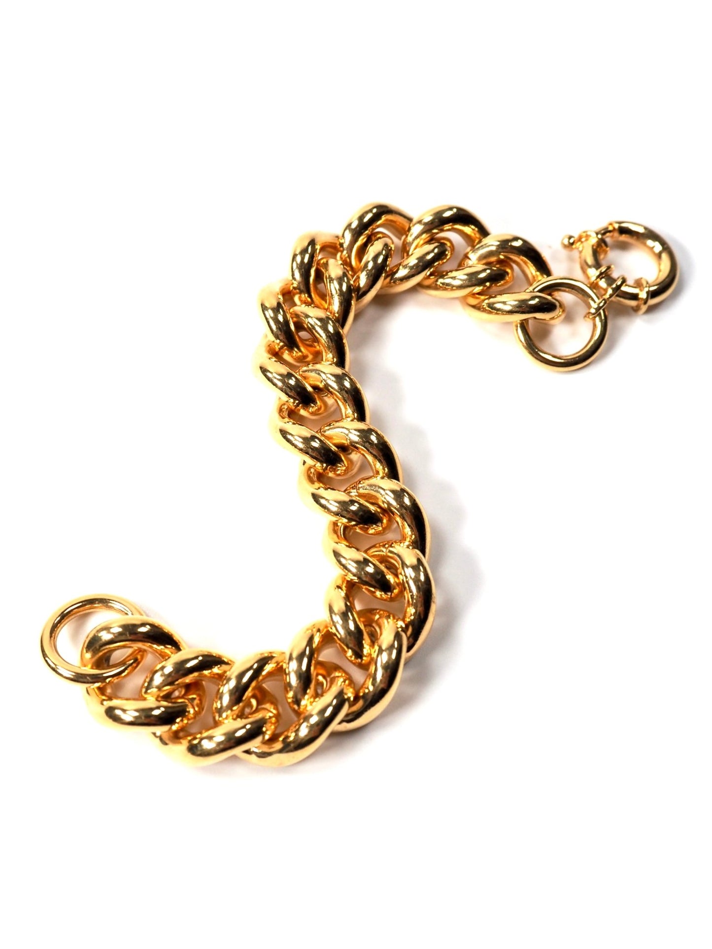 Italian Chunky Chain Link Bracelet - Georgie's NYC - Bracelets
