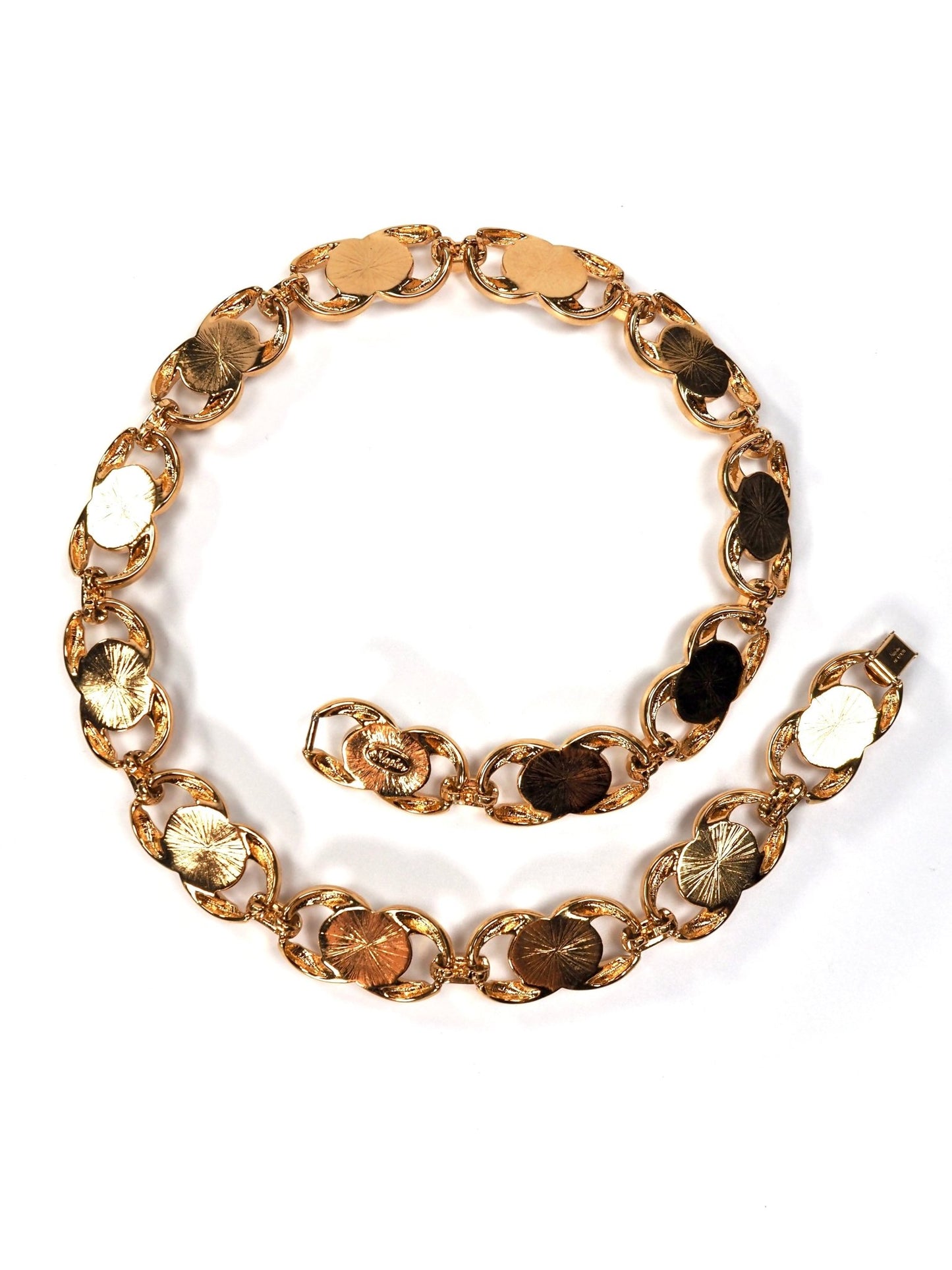 Napier Faux Pearl and Gold Chunky Link Necklace - Georgie's NYC - Necklaces
