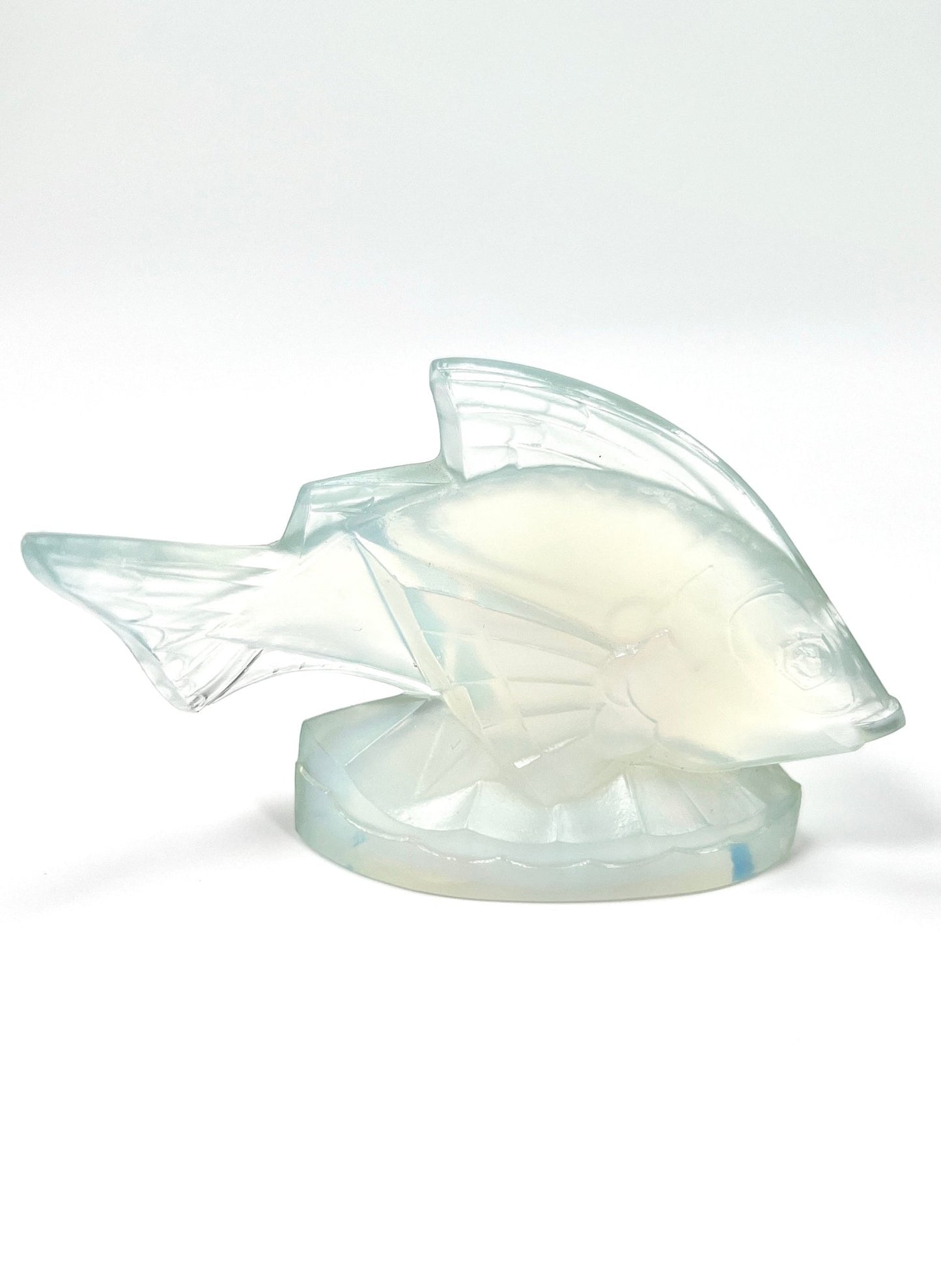 Sabino Poisson Barbarin Opalescent Glass Fish Figurine - Georgie's NYC - Decorative Objects