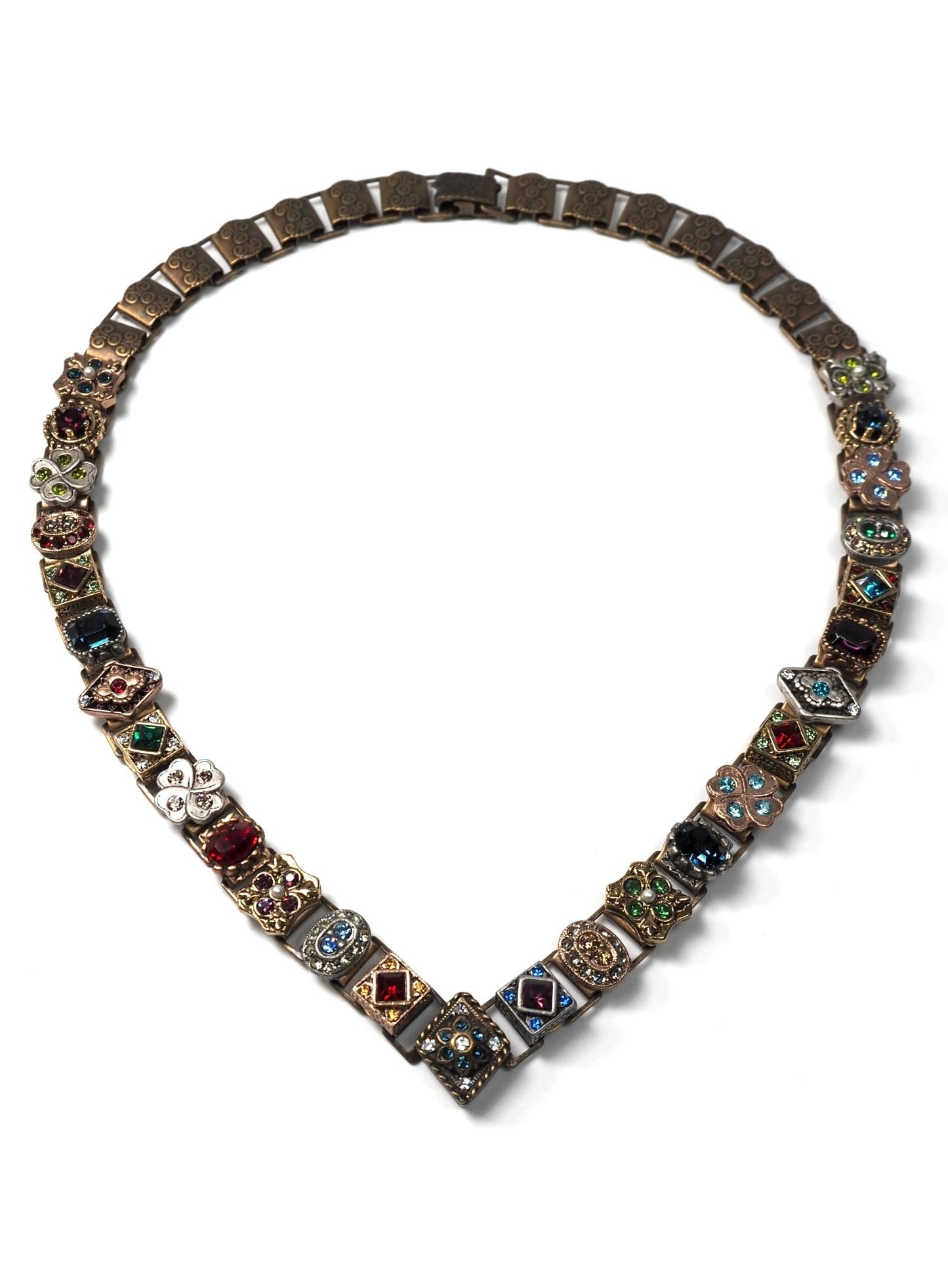 Sweet Romance Victorian Slider Charm Necklace - Georgie's NYC - Necklaces