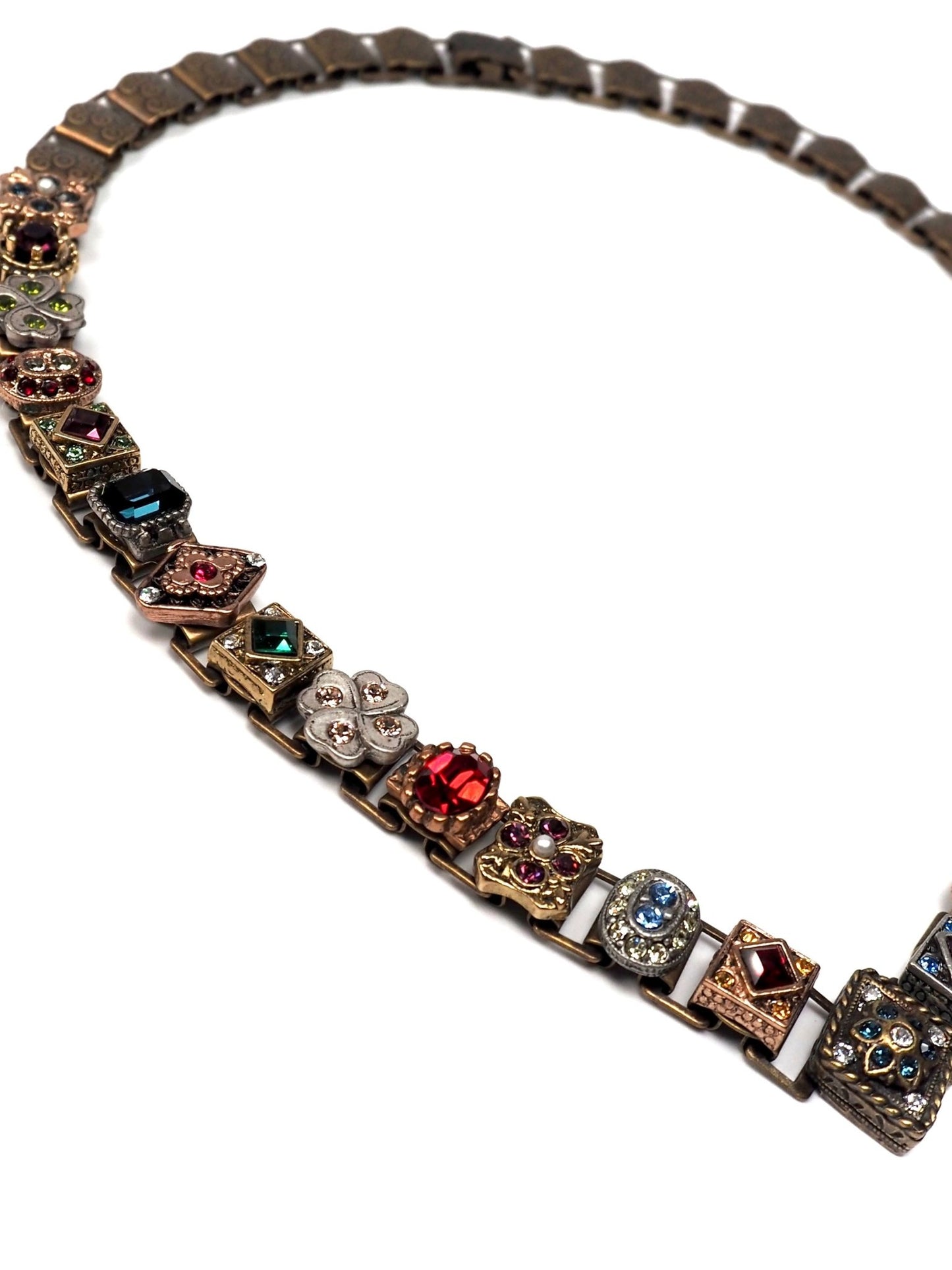 Sweet Romance Victorian Slider Charm Necklace - Georgie's NYC - Necklaces