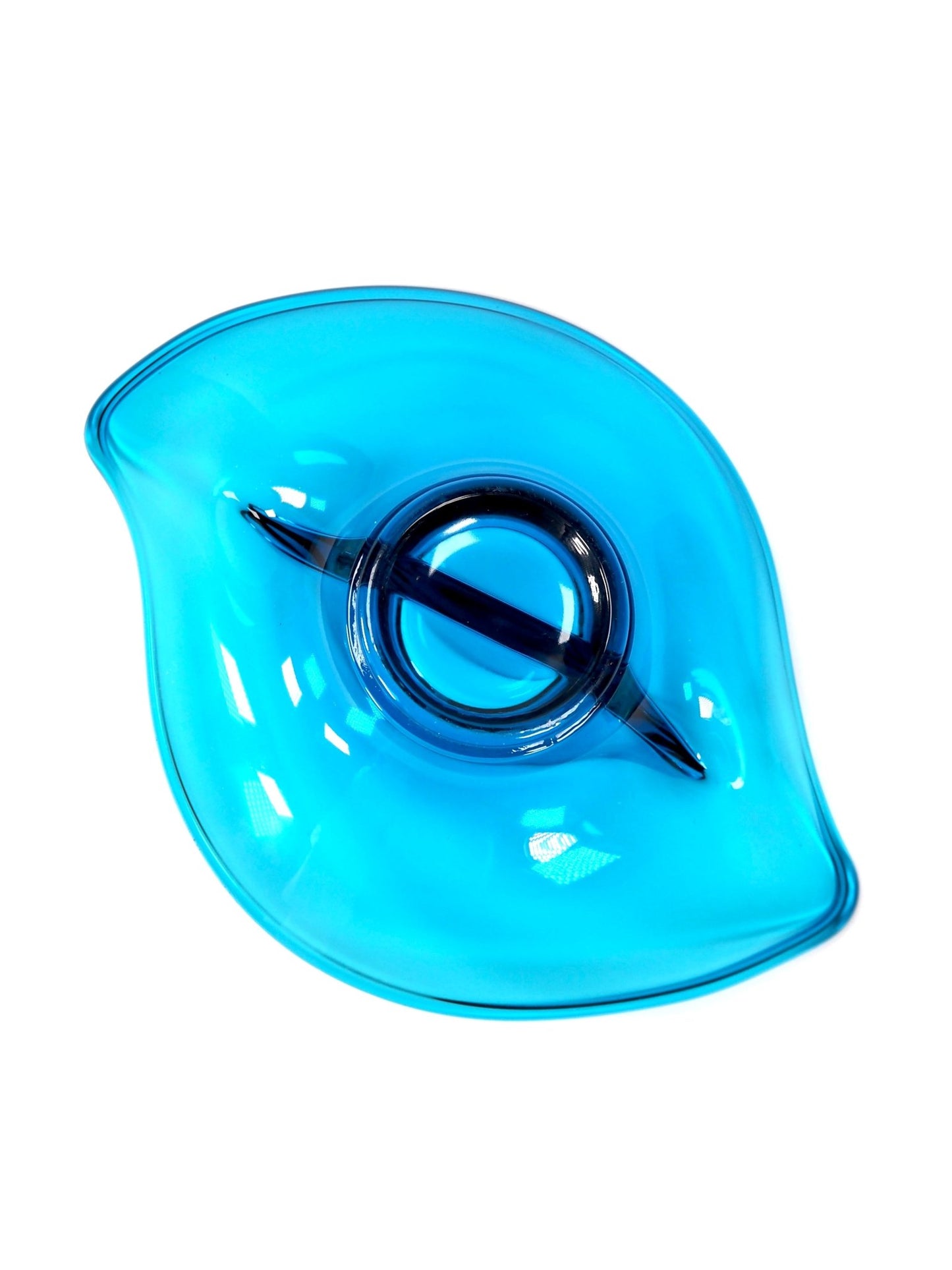 Viking Blue Divided Relish Dish - Georgie's NYC - Decorative Bowls