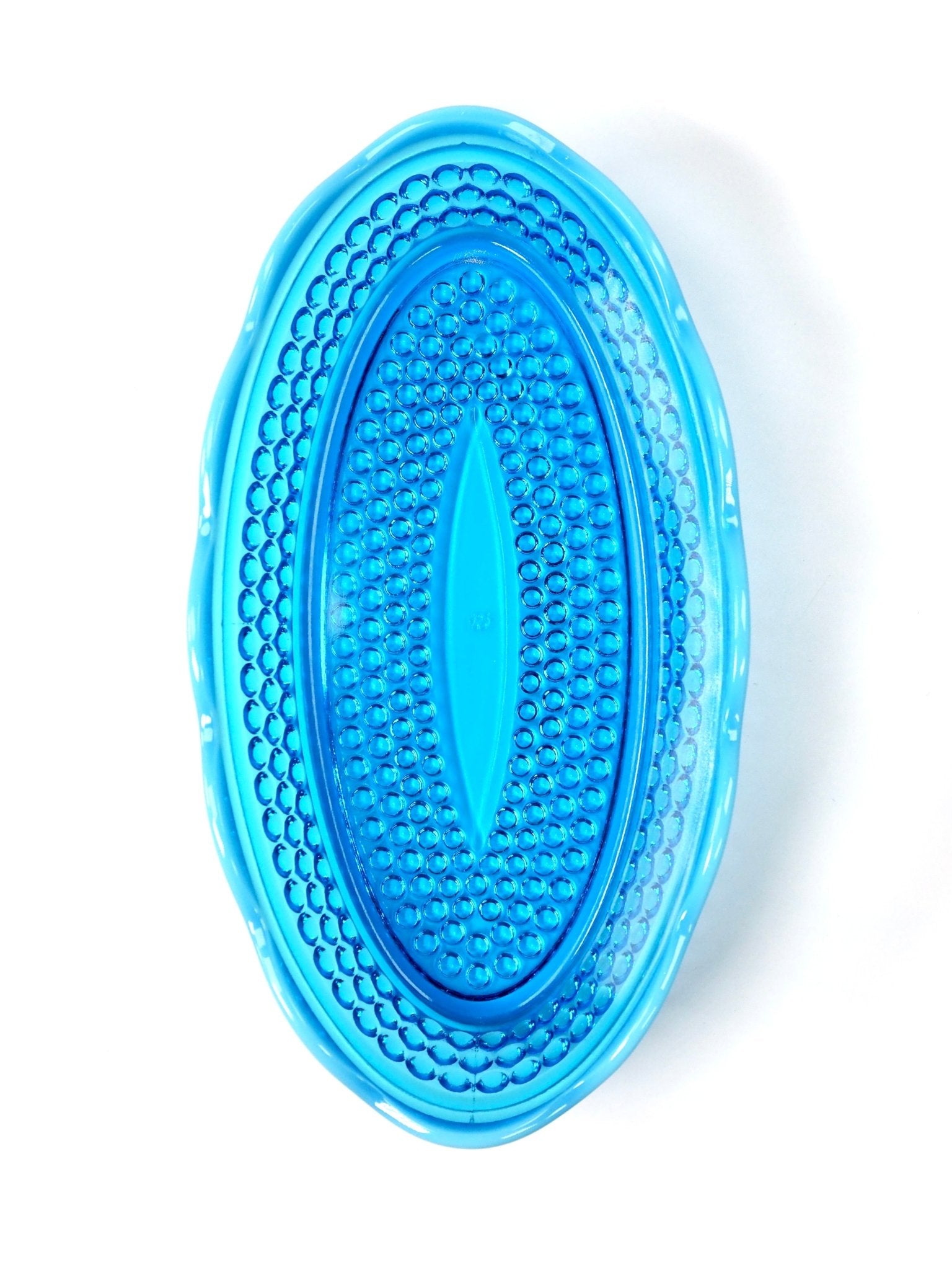 Westmoreland Blue Opalescent Hobnail Oval Dish - Georgie's NYC - Decorative Bowls