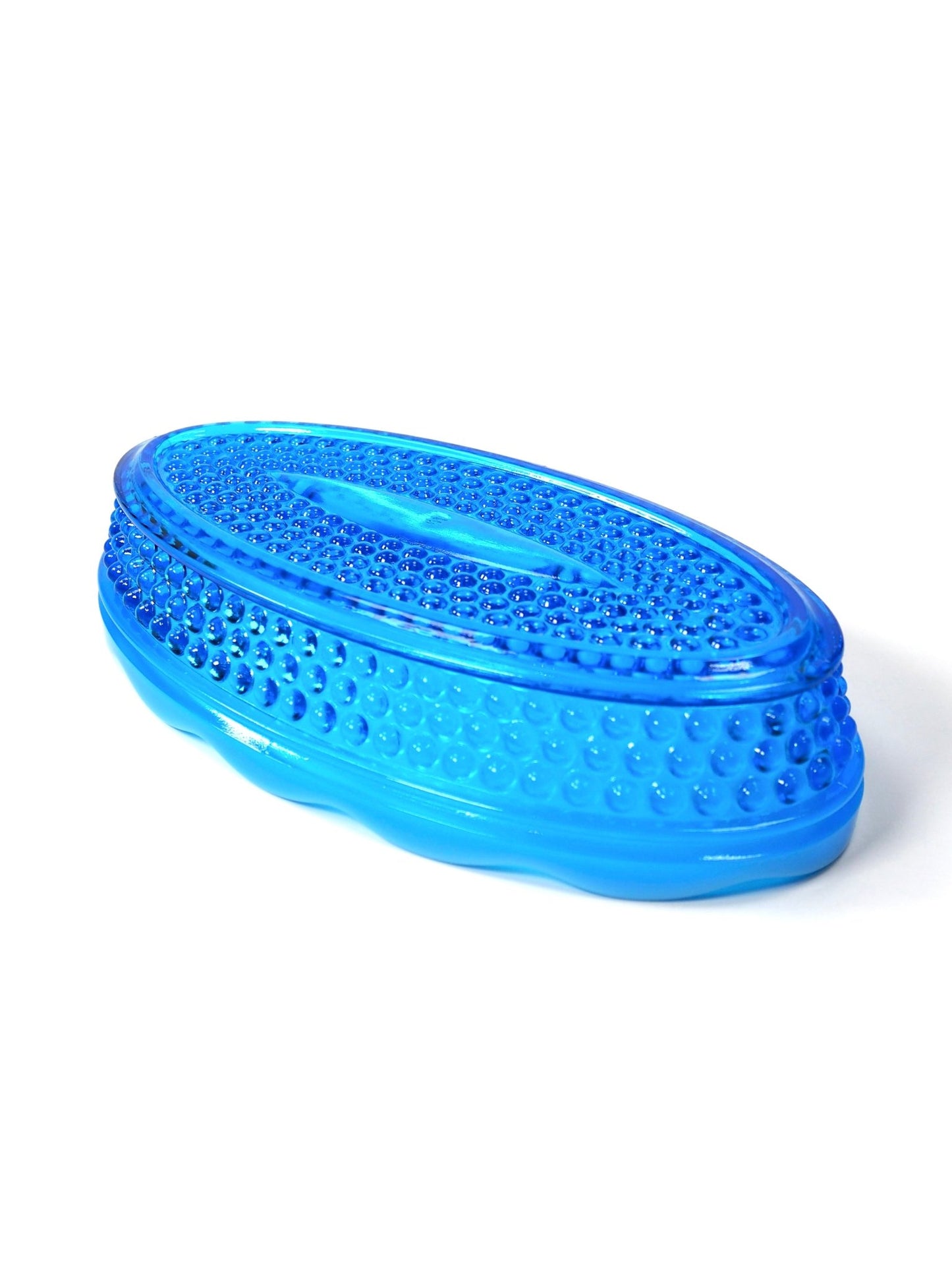 Westmoreland Blue Opalescent Hobnail Oval Dish - Georgie's NYC - Decorative Bowls