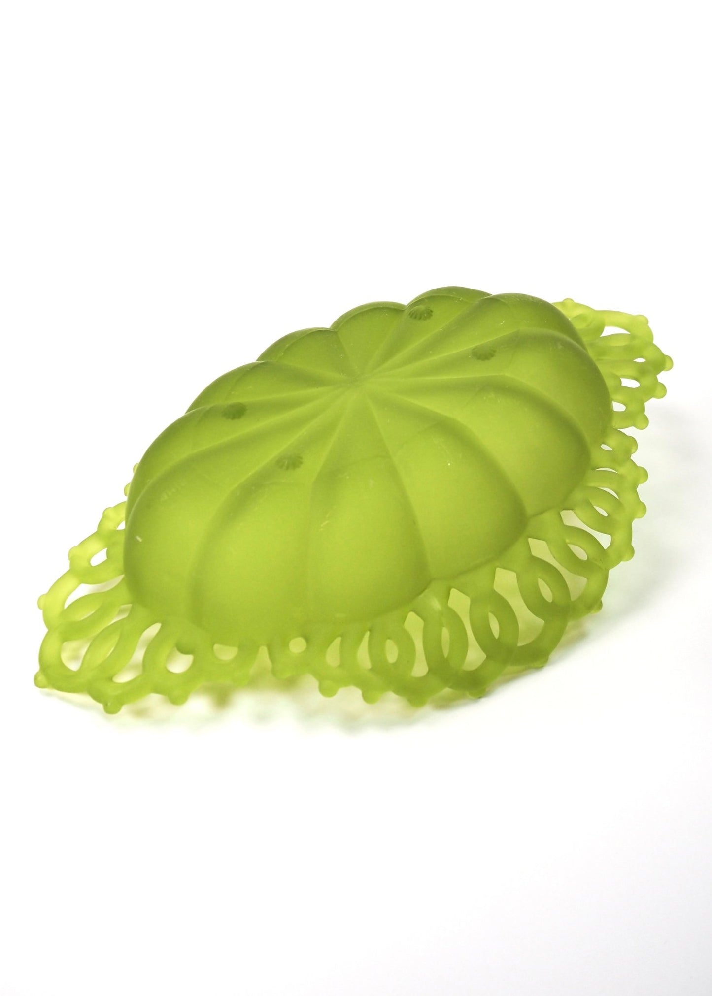 Westmoreland Green Soft Mist Laced Edge Bowl - Georgie's NYC - Decorative Bowls