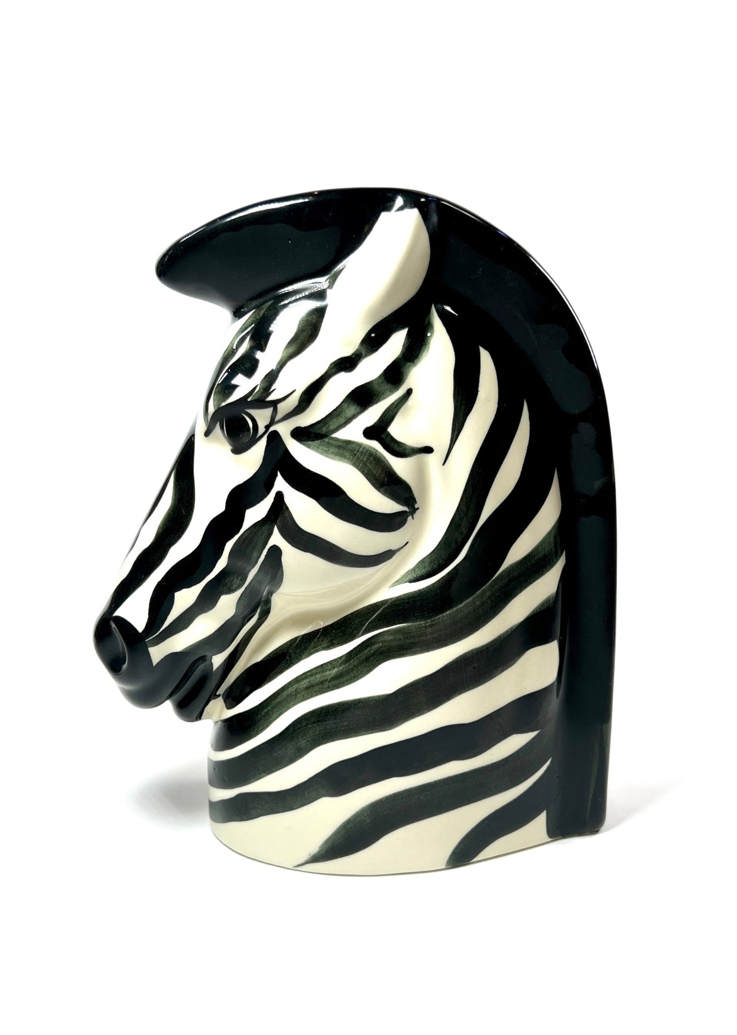 Zebra Head Ceramic Vase - Georgie's NYC - Vases