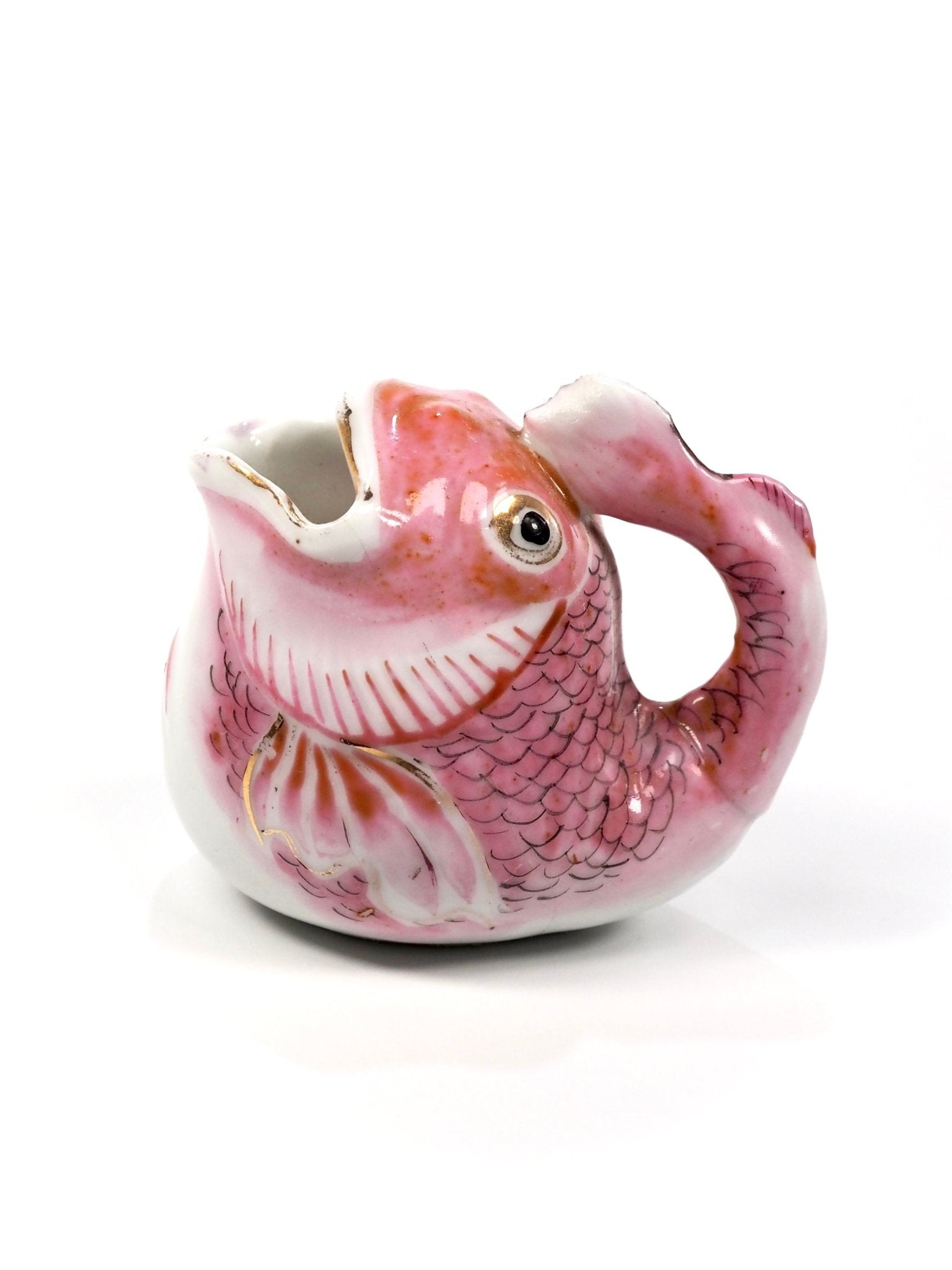 Pink Petite Fish Pitcher - Georgie's NYC - Serving Pitchers & Carafes