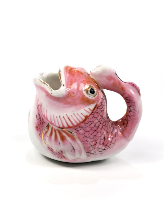 Pink Petite Fish Pitcher - Georgie's NYC - Serving Pitchers & Carafes