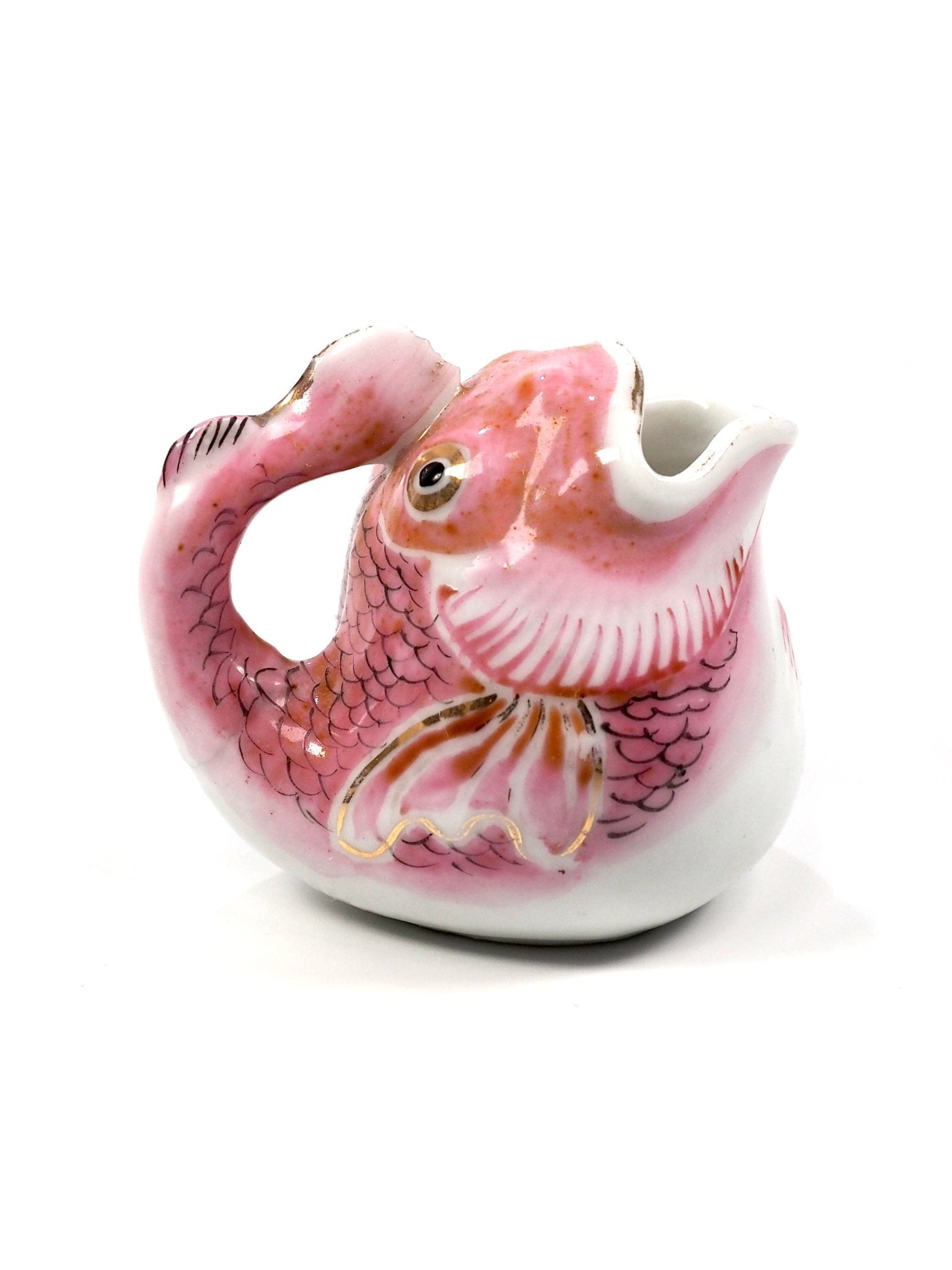 Pink Petite Fish Pitcher - Georgie's NYC - Serving Pitchers & Carafes