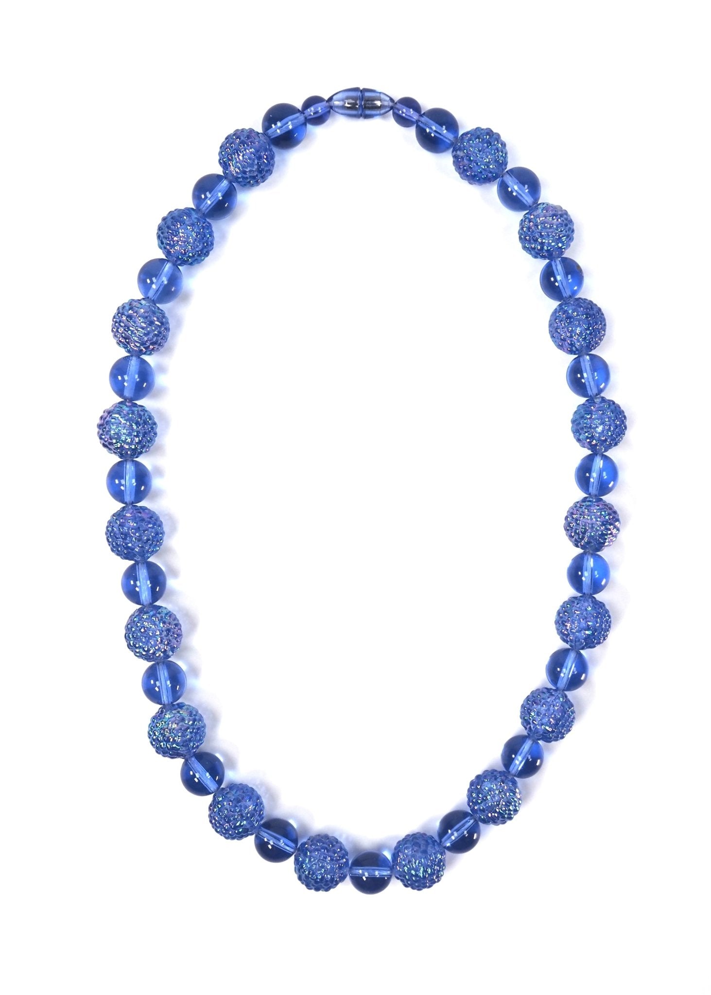 Four Way Medal Purple Crystal and Seed Bead 3 Layer Necklace & Catholi –  Christian Catholic Shop